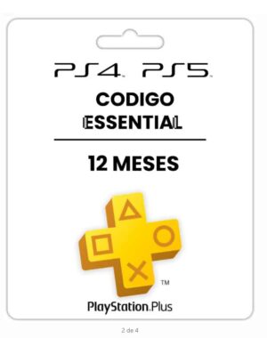 PSN PLUS 12 MESES ESSENCIAL CODIGO PARA CANJEAR ( USA )