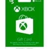 XBOX GIFT CARD 5$ USA 2 XBOX GIFT CARD 5$ USA