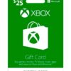 XBOX GIFT CARD 25$ USA 1 XBOX GIFT CARD 25$ USA