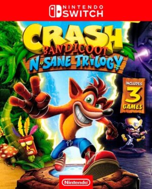 CRASH BANDICOOT N SANE TRILOGY - NINTENDO SWITCH