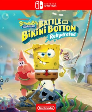 BOB ESPONJA BATTLE FOR BIKINI BOTTOM REHYDRATED - NINTENDO SWITCH