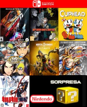 PACK 9 JUEGOS EN 1 NINTENDO SWITCH