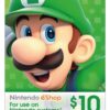 NINTENDO ESHOP 10 USD