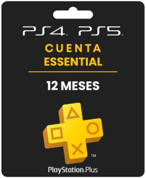 PSN PLUS ESSENCIAL 12 MESES CUENTA