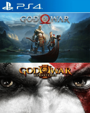 2 JUEGOS EN 1 GOD OF WAR MAS GOD OF WAR III REMASTERED PS4