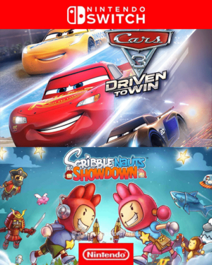 2 EN 1 CARS 3+ SCRIBBLENAUTS SHOWDOWN NINTENDO SWITCH