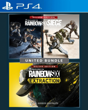 2 JUEGOS EN 1 Tom Clancy's Rainbow Six Extraction United Bundle ps4