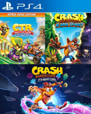 5 EN 1 CRASH BANDICOOT CRASHIVERSARY BUNDLE - PS4