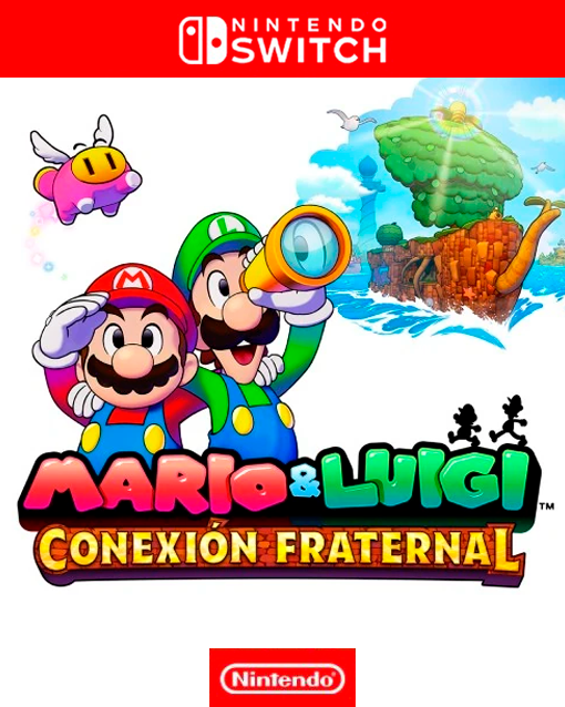 Mario & Luigi_ Conexión fraternal - NINTENDO SWITCH MARIO & LUIGI: CONEXIÓN FRATERNAL - NINTENDO SWITCH