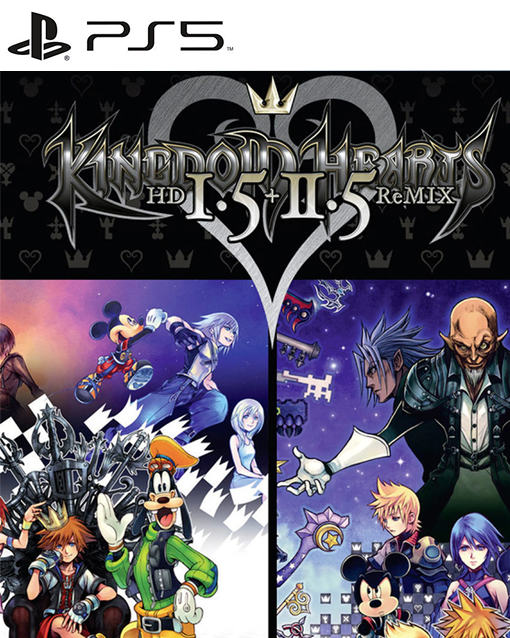 KINGDOM HEARTS HD 1.5 MAS 2.5 ReMIX PS5 KINGDOM HEARTS HD 1.5 mas 2.5 ReMIX PS5