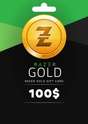 TARJETA RAZER GOLD DE 100$