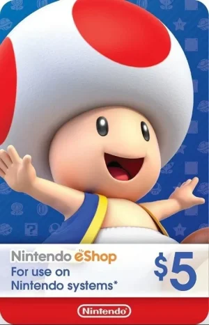 NINTENDO ESHOP 5 USD