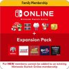 Nintendo Switch Online 12 Month Family Membership + Expansion Pack Código Region USA