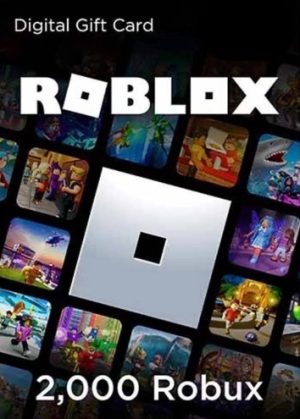 Roblox Gift Card - 2000 Robux GLOBAL