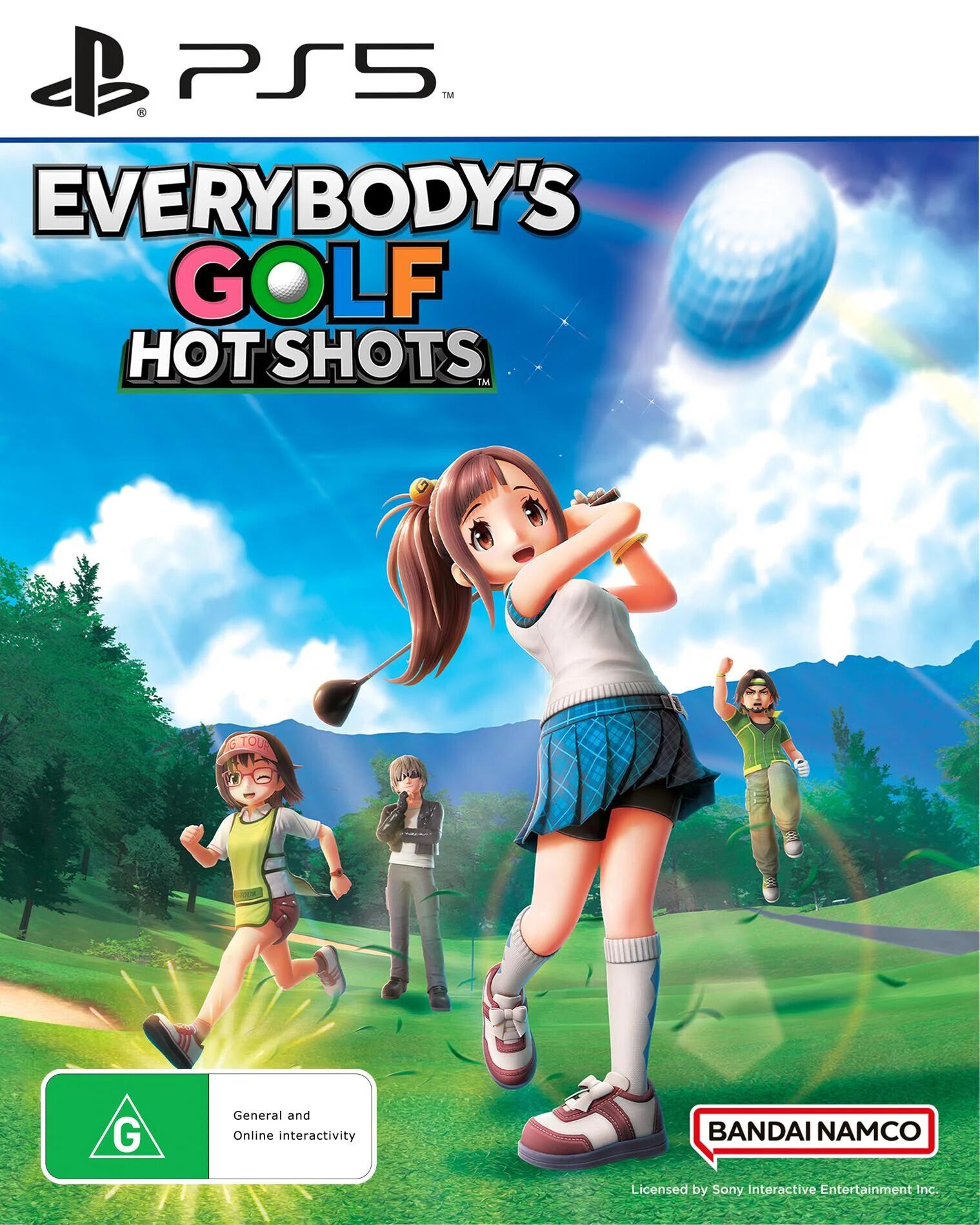 EVERYBODY'S GOLF HOT SHOTS ps5 EVERYBODYS GOLF HOT SHOTS ps5