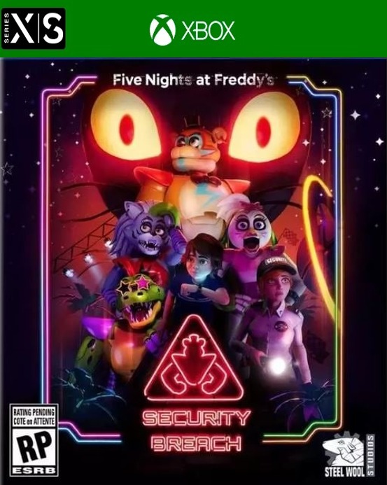 Five Nights at Freddy Security Breach xbox series xs Five Nights at Freddy Security Breach xbox series