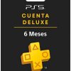 PSN PLUS DELUXE 6 MESES CUENTA PRINCIPAL PS5