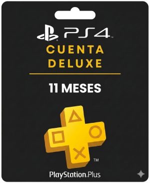 PSN PLUS DELUXE 11 MESES CUENTA PRINCIPAL PARA PS4