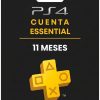 PSN PLUS ESSENTIAL 11 MESES CUENTA PRINCIPAL PS4