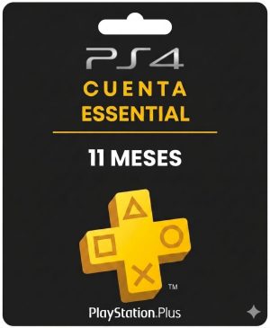 PSN PLUS ESSENCIAL 11 MESES CUENTA PRINCIPAL PARA PS4