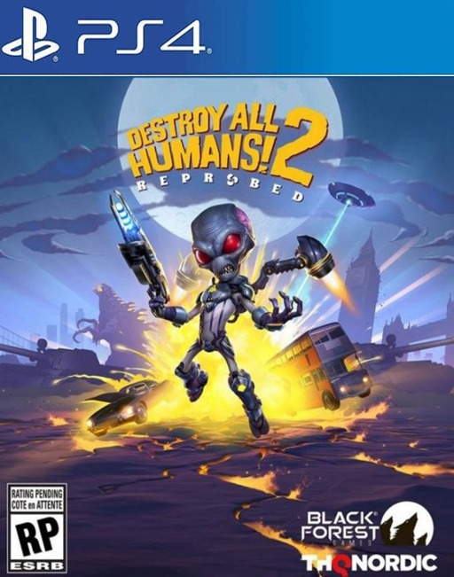 Destroy All Humans 2 Reprobed PS4 Destroy All Humans 2 Reprobed PS4